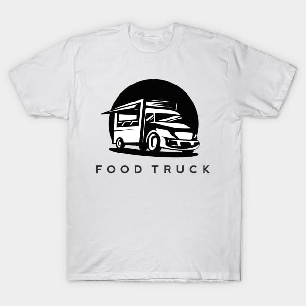 Food Truck T-Shirt by Whatastory
